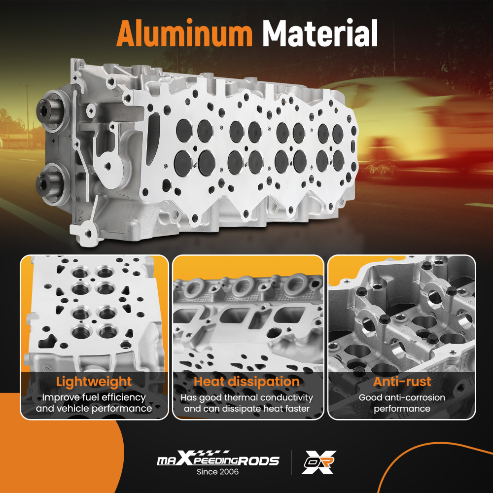 NEW Cylinder Head compatible for Ford Ranger PJ PK 2.5L/3.0L compatible for Mazda BT-50 Pick-up for 908749