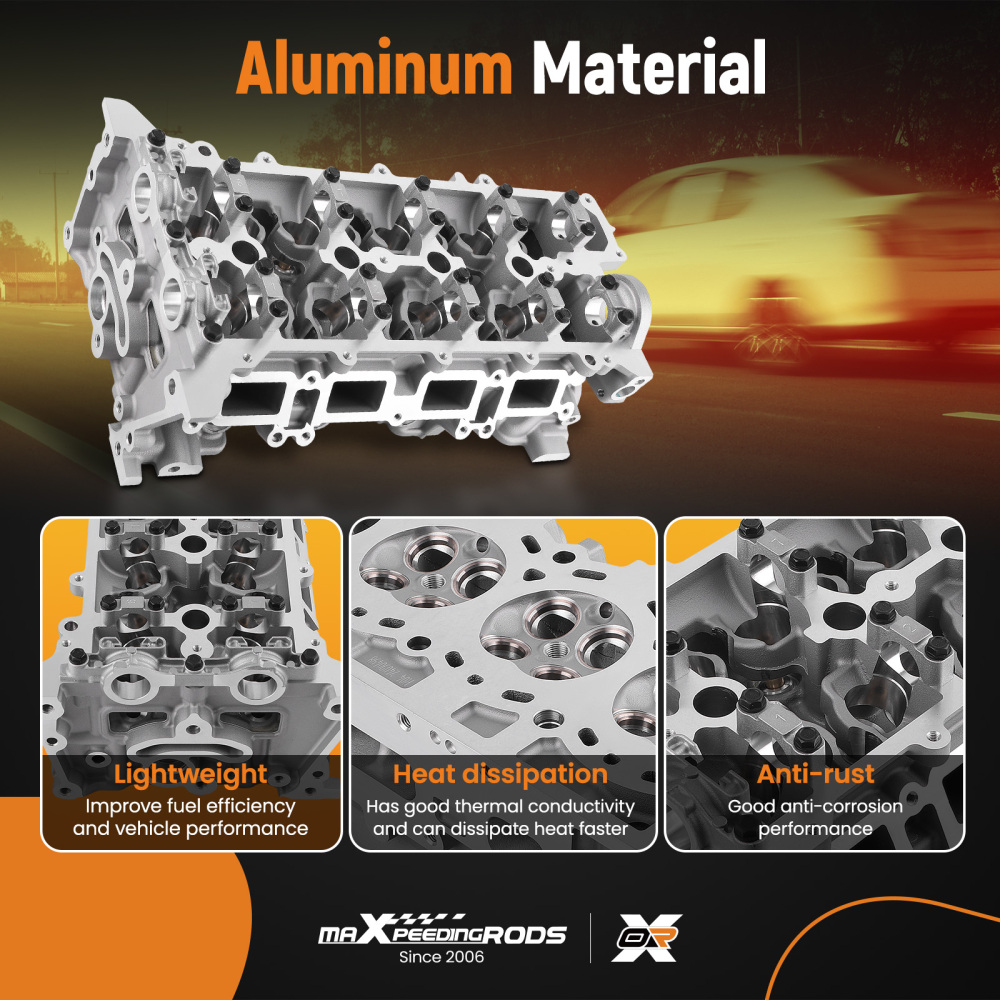 BARE CYLINDER HEAD compatible for RENAULT KANGOO compatible for MERCEDES CITAN compatible for DACIA DOKKER 1.2 110410224R