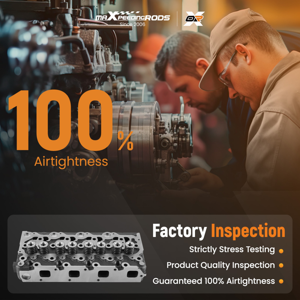 Complete Cylinder Head compatible for Kubota V2203 V2203T V2203E V2203B engine 19077-03048