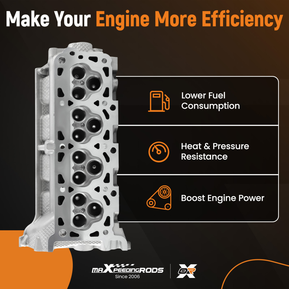 Cylinder Head Right RH Side compatible for Ford 4.6L 5.4L V8 SOHC 5L1Z6049AA 5R3Z6049A