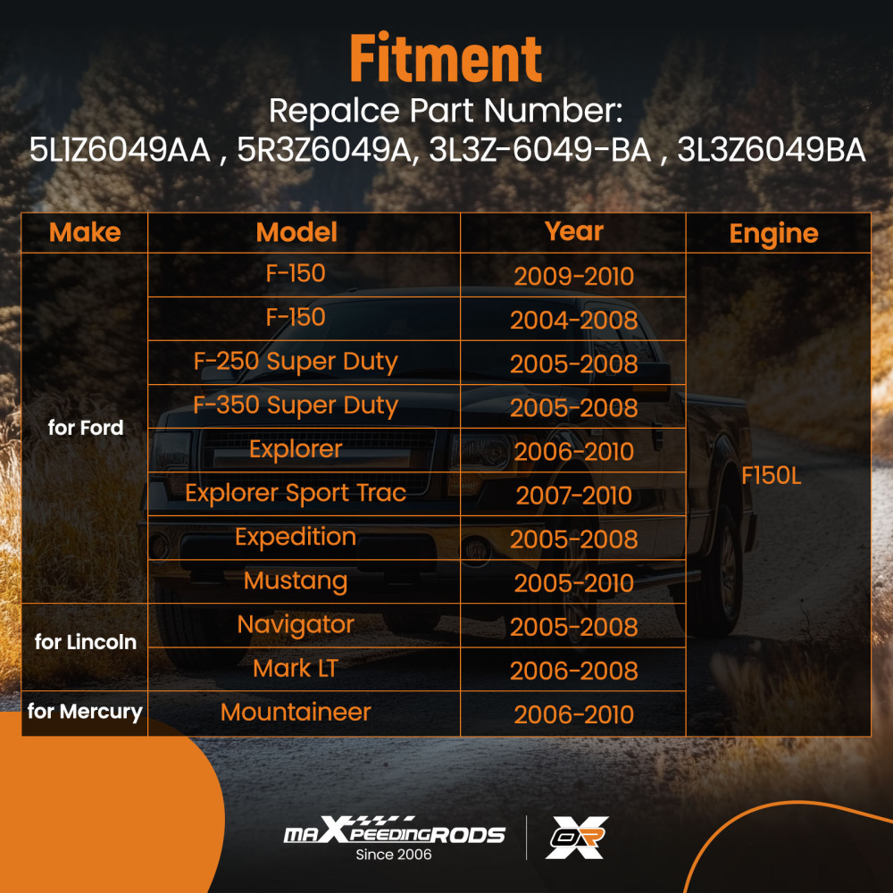 Cylinder Head compatible for Ford F-150 F-250 F-350 Super Duty 5.4L 2008-2010 5L1Z6049AA