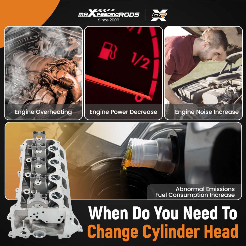 Cylinder Head compatible for Ford F-150 F-250 F-350 Super Duty 5.4L 2008-2010 5L1Z6049AA