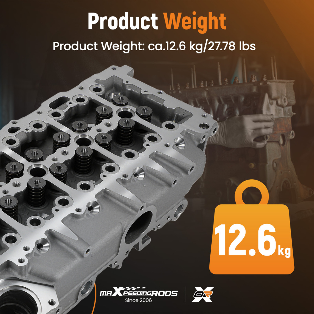 Assembled Cylinder Head compatible for Citroën Berlingo C4 Cactus Jumpy 1.5 BlueHdi 908494