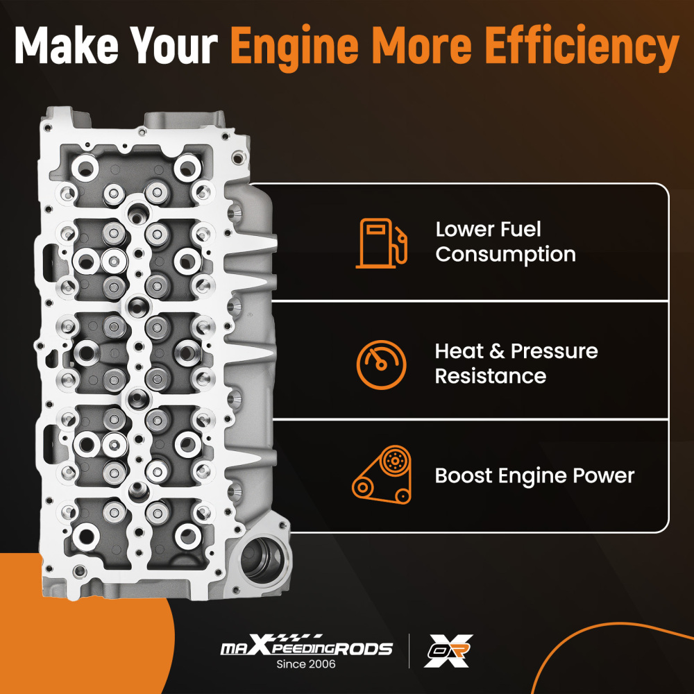 Assembled Cylinder Head compatible for Citroën Berlingo C4 Cactus Jumpy 1.5 BlueHdi 908494
