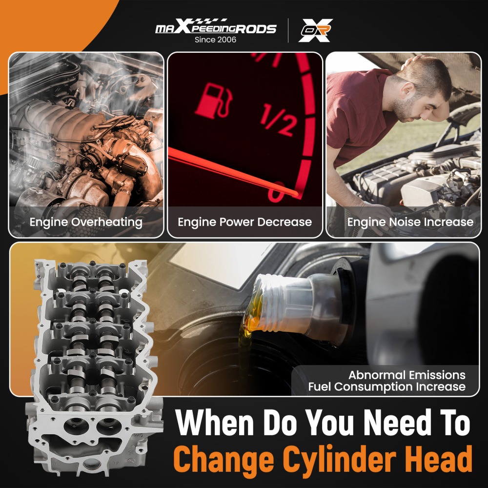 Comlete Cylinder Head + Full Gasket Kit compatible for Nissan Navara D40 D22 Pathfinder R51