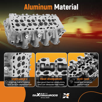 Cylinder Head Assembly compatible for Mitsubishi L200 4D56U 16 Valve 2.5 DI-D 1005B452@V3L6