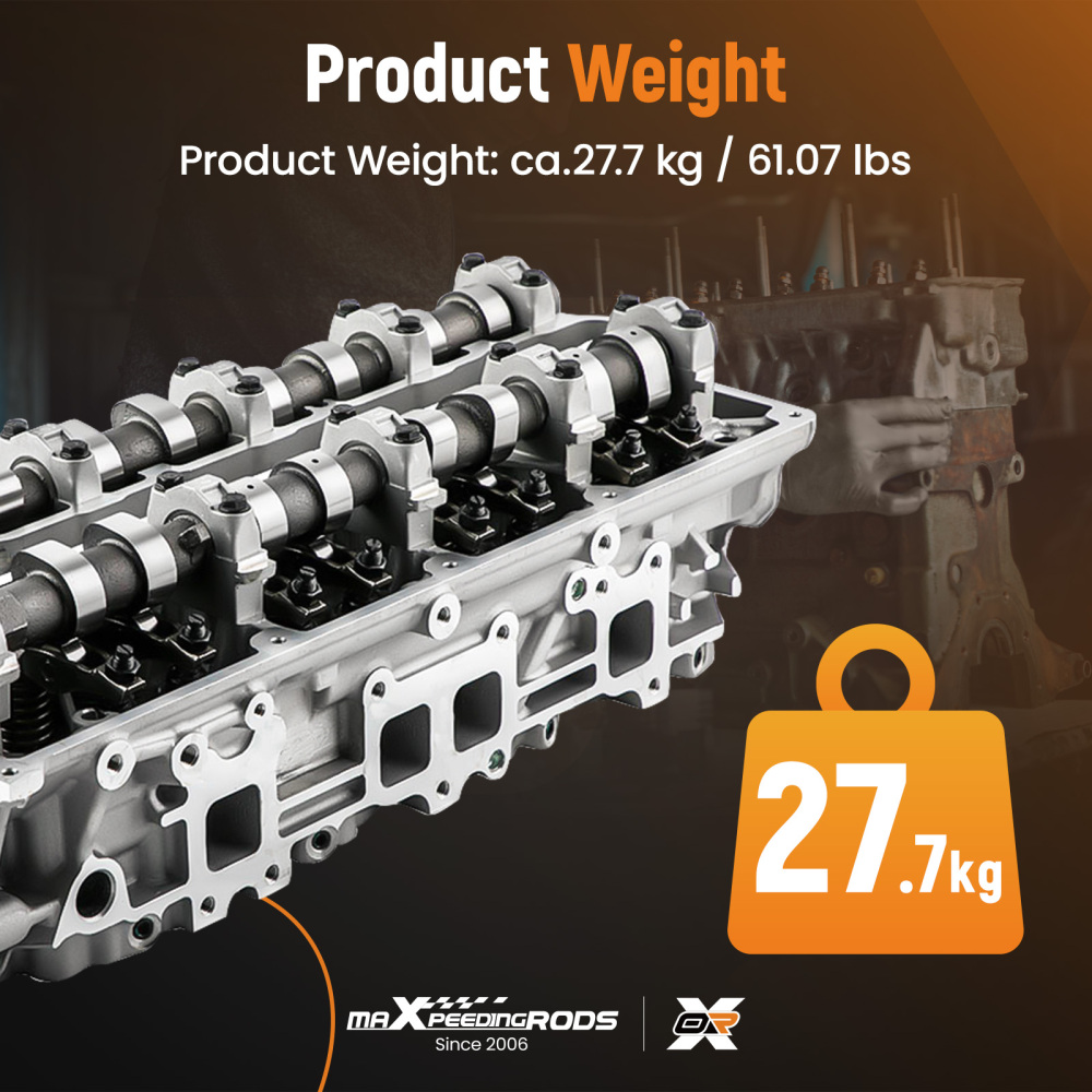 Cylinder Head Assembly compatible for Ford Mazda BT50 BT-50CD, UN Pickup for 4986980