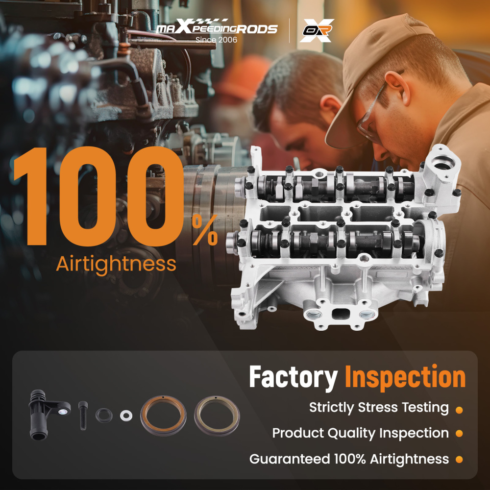 Cylinder Head Complete compatible for Ford Focus III IV 1.0 Ecoboost M1DA M2DA B3DA B7DA