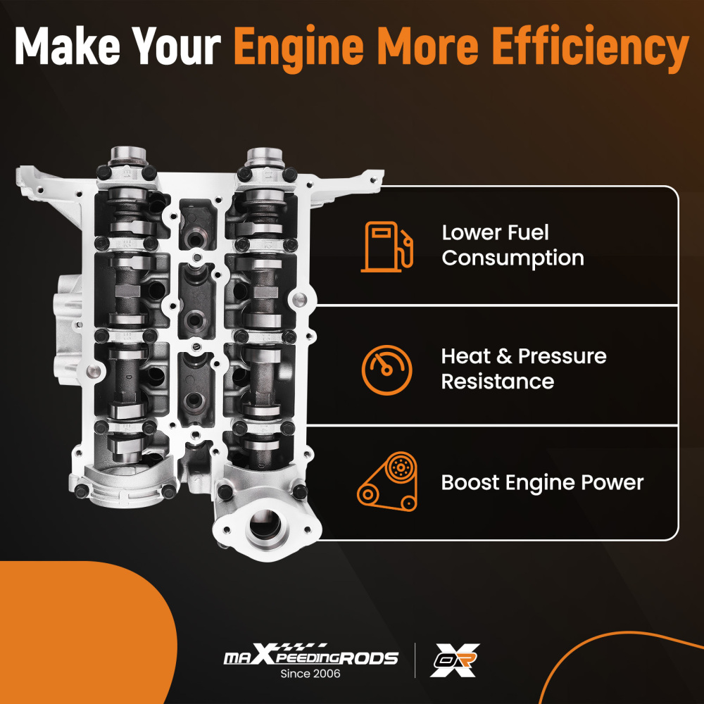Cylinder Head Complete compatible for Ford Focus III IV 1.0 Ecoboost M1DA M2DA B3DA B7DA