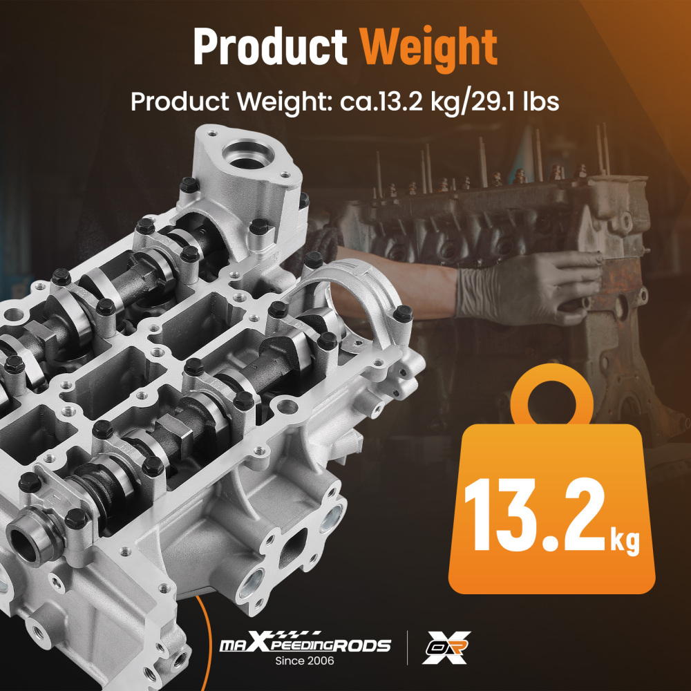 Cylinder Head Complete compatible for Ford Focus III IV 1.0 Ecoboost M1DA M2DA B3DA B7DA