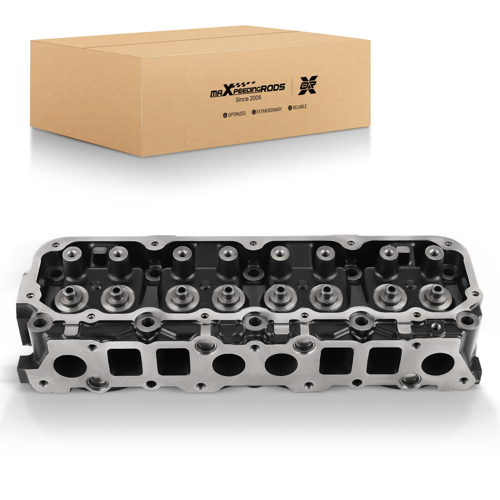 1x Cylinder Head compatible for Jeep Cherokee Wrangler 2.5L 1989