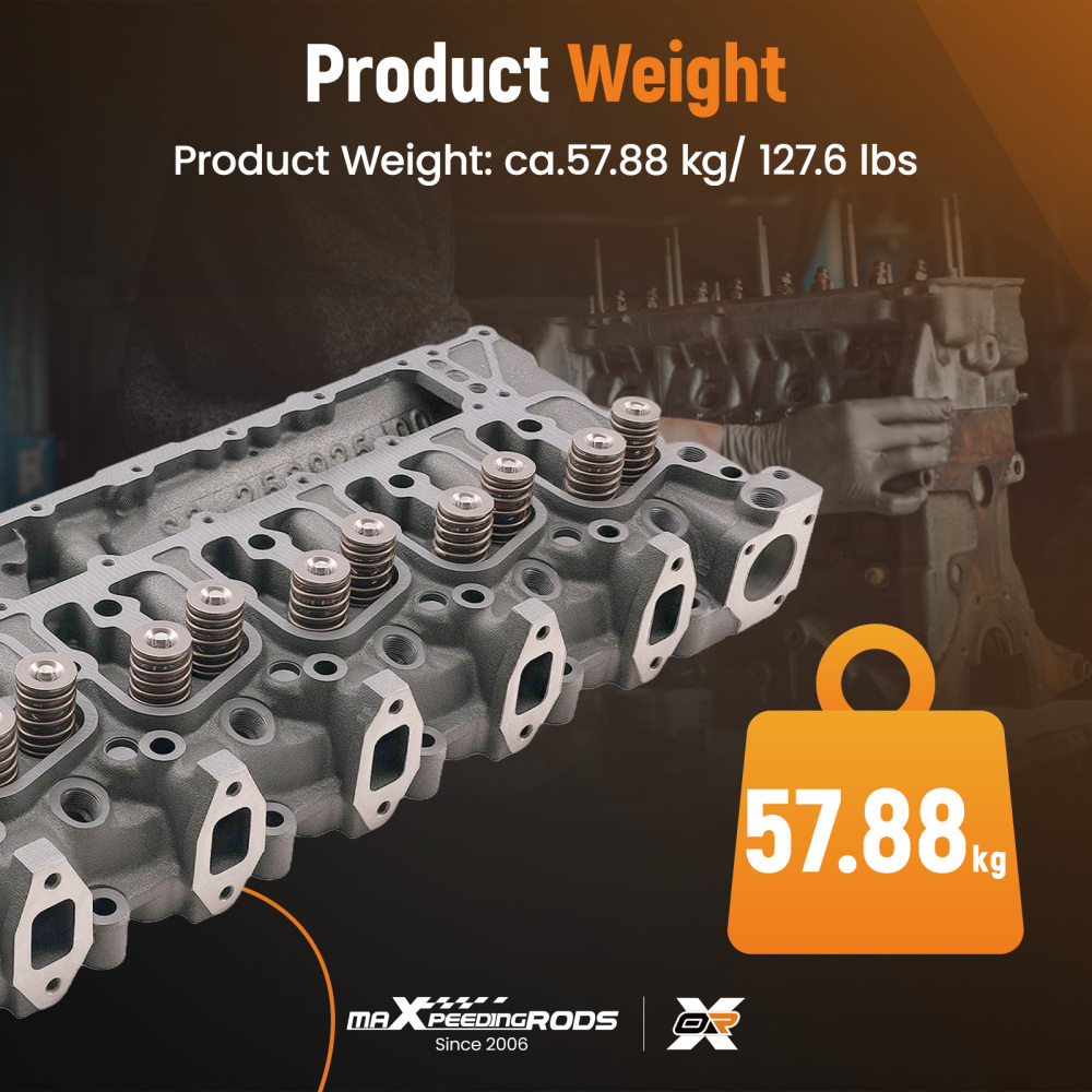 5.9L Engine Cylinder Head 3925400 compatible for Dodge Ram 2500 3500 Base 1994-1998