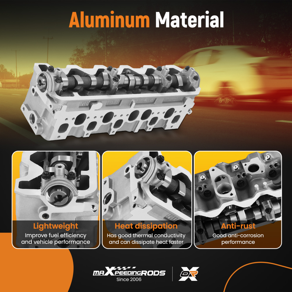 Testa del cilindro compatibile per VW Transporter T4 LT 28-35 28-46 compatibile per Volvo 850 S70 2.5 TDI