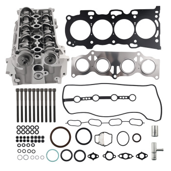 Cylinder Head + CrankshaftConnecting RodsMain Rod Bearings compatible for Toyota 2.4L