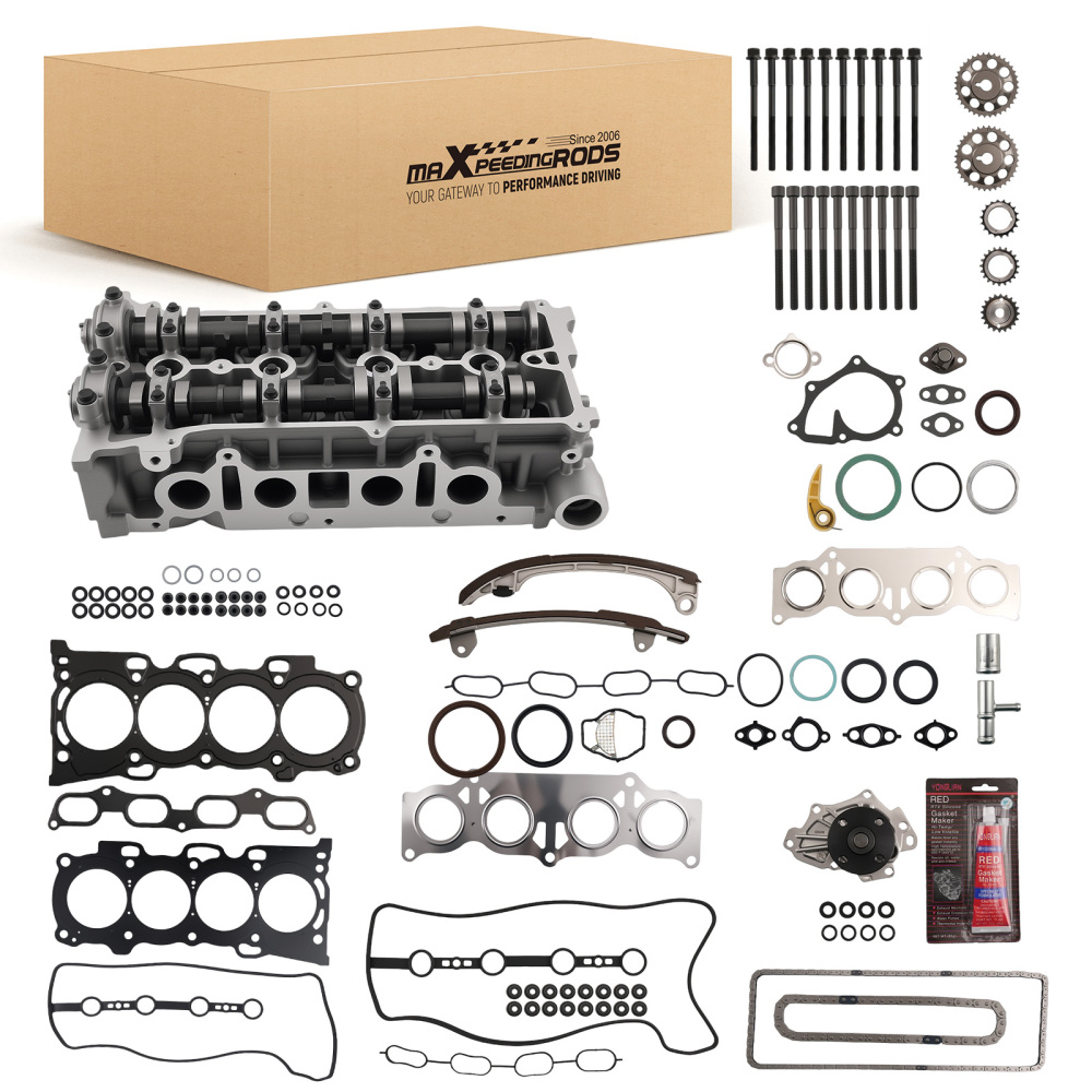 Cylinder Head Gasket SetTiming Chain Kit compatible for Toyota Camry RAV4 2.4L 2AZFE