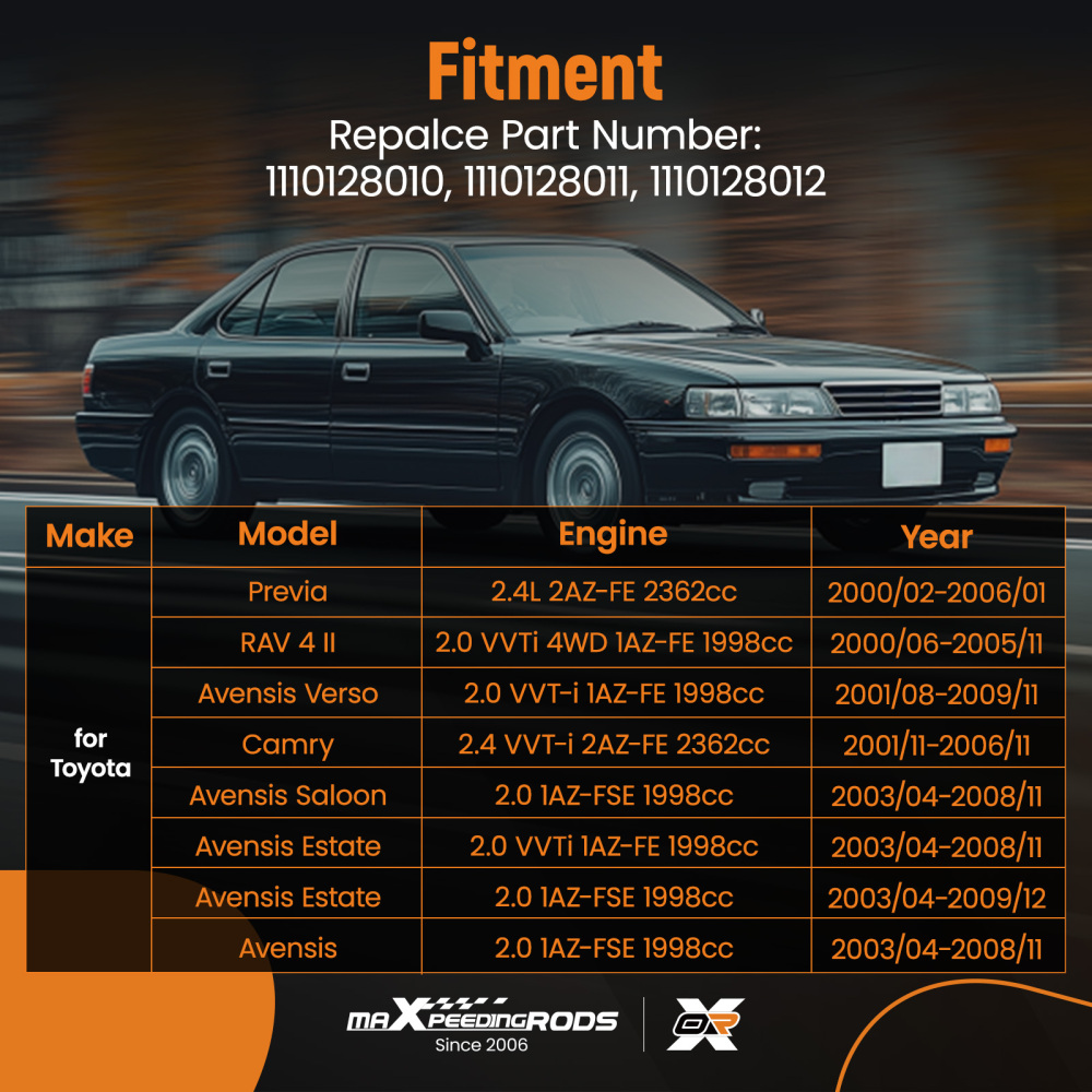 Complete Cylinder Head compatible for Toyota RAV4 Camry Highlander 2.4L 2AZ-FE 2001-2008