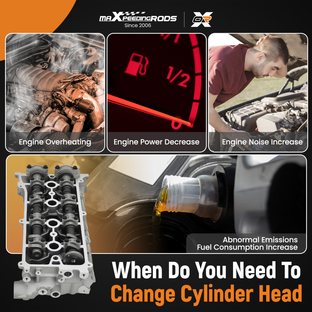 Complete Cylinder Head compatible for Toyota RAV4 Camry Highlander 2.4L 2AZ-FE 2001-2008