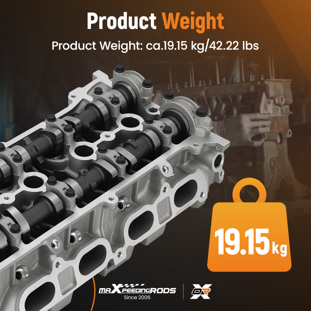 Complete Cylinder Head compatible for Toyota RAV4 Camry Highlander 2.4L 2AZ-FE 2001-2008