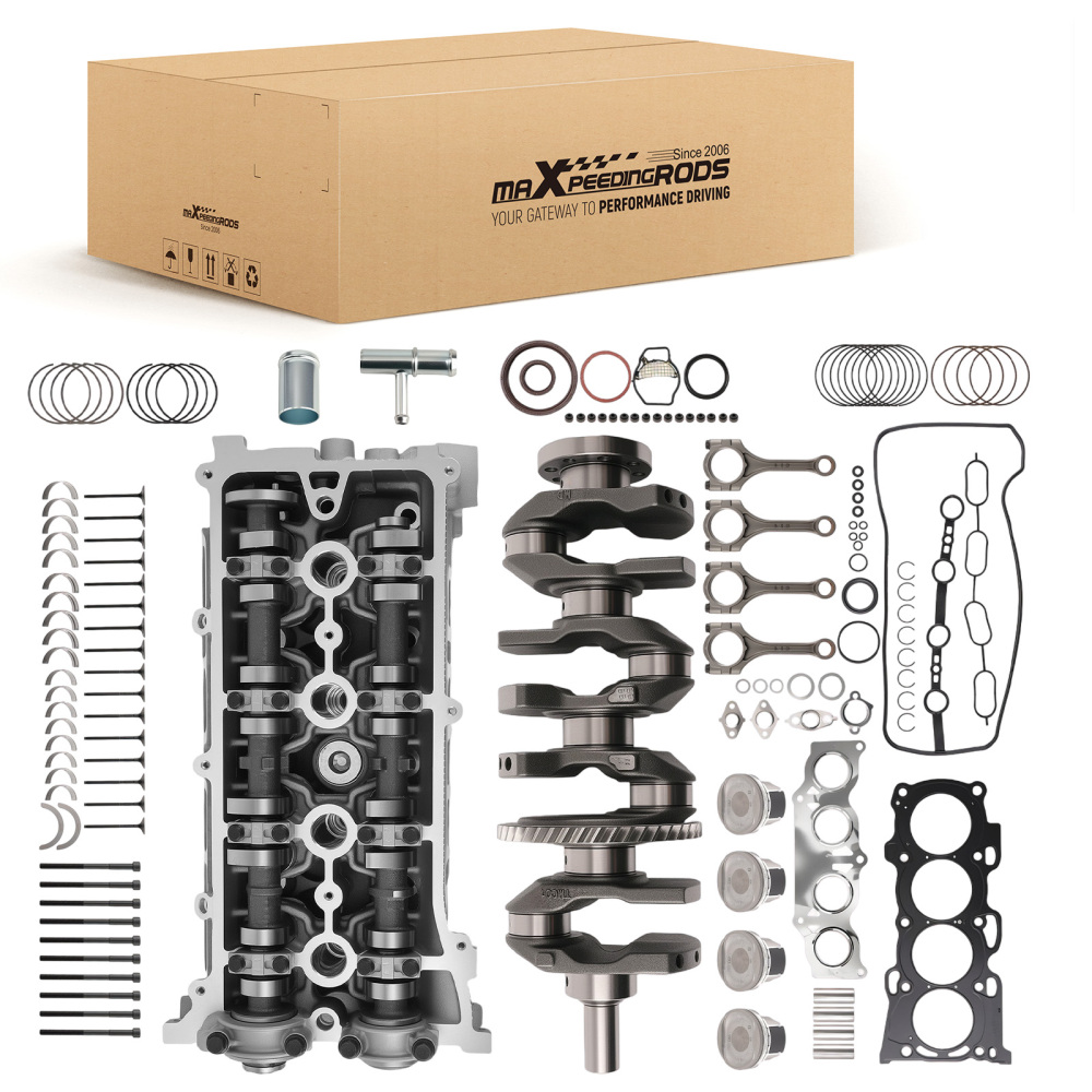 Cylinder Head AssemblyOverhaul Engine Rebuild Kit compatible for Toyota 2.4L 2AZ-FE