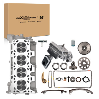 2.4L 2AZFE Cylinder Head Assembly w/ Timing Chain Kit compatible for Toyota Camry Scion tC