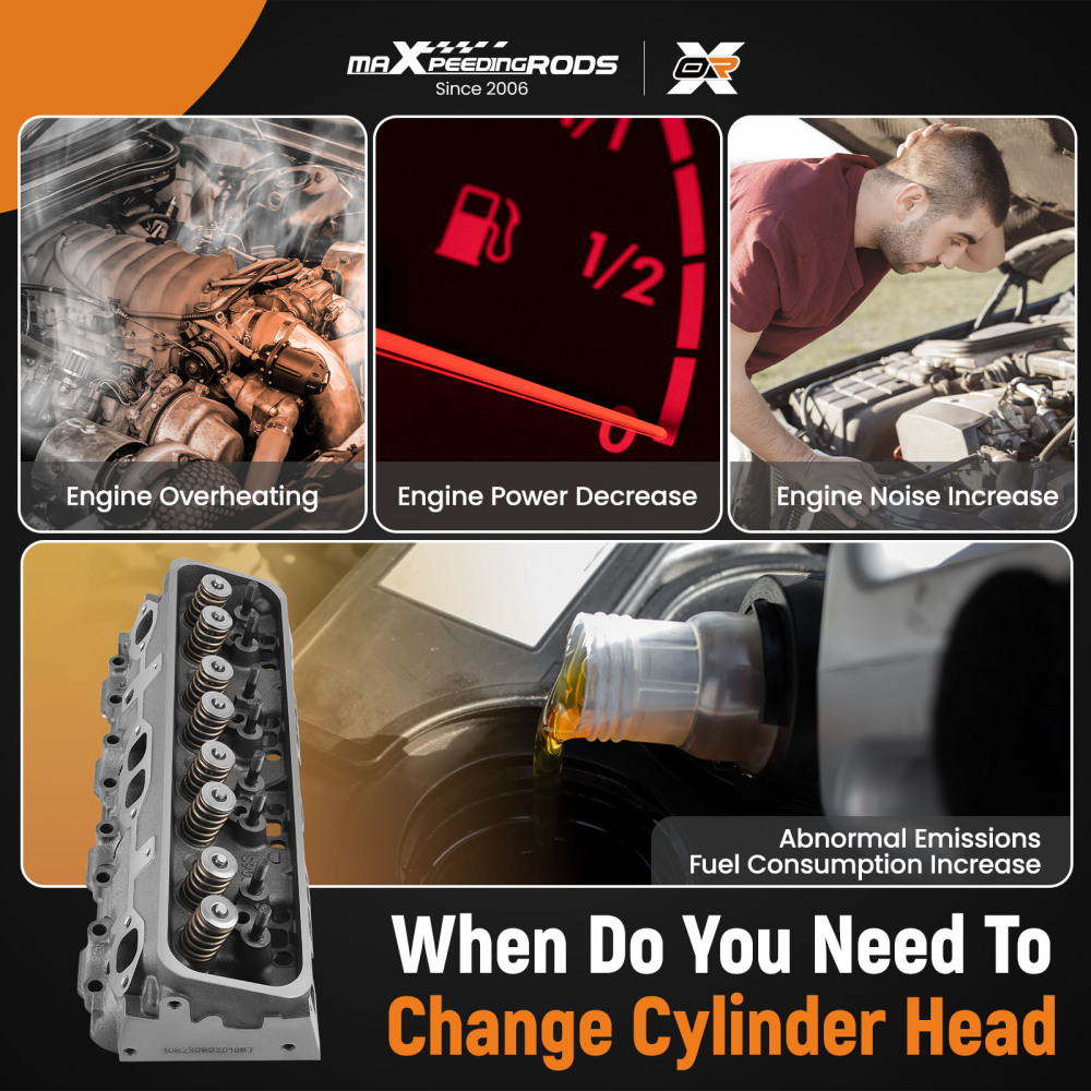 Complete Cylinder Head for CGMC Cadillac hevy 5.7L 350Cu. V8 OHV 10239906