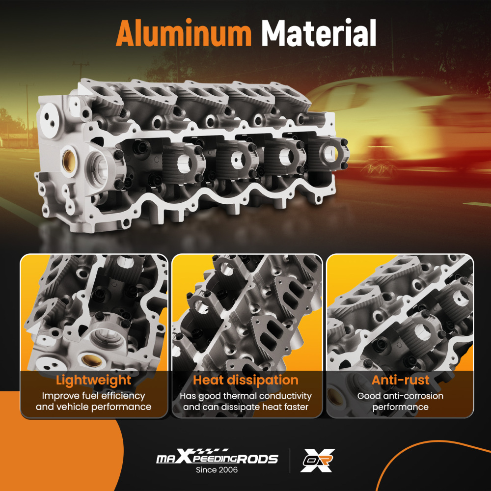 Bare Cylinder Head compatible for Ford Ranger Mazda B2500 Bongo 2.5L WL WL-T 4929776