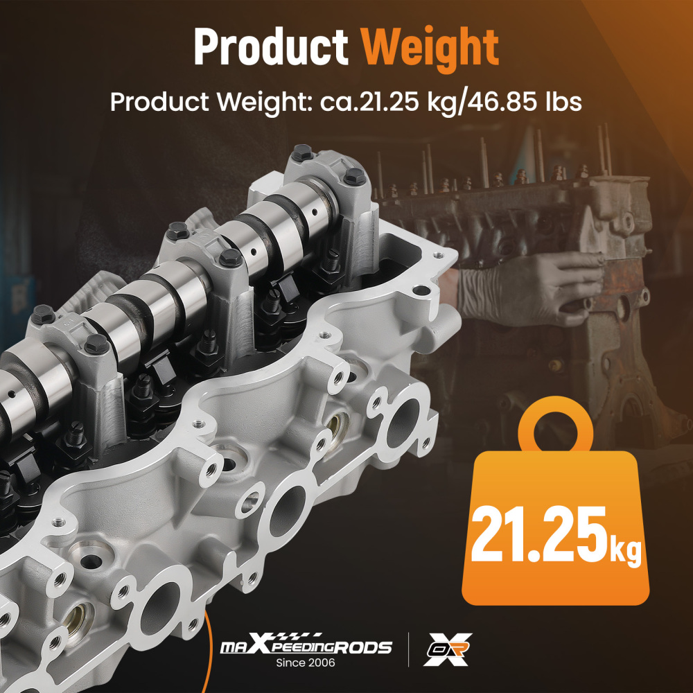 4929776 Complete Cylinder Head compatible for Ford Ranger Mazda B-Series 2.5L WL-T MD25TI