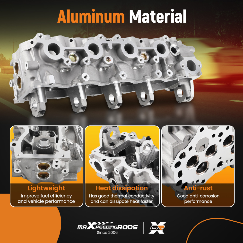 Cylinder Head compatible for Ford Ranger Mazda B2500 Bongo 2.5L 903053 , 4385966