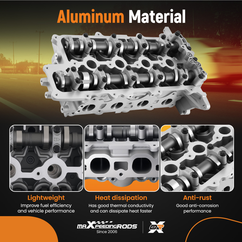 Engine Cylinder Head Assembly compatible for Hyundai Veloster compatible for Kia Soul 1.6L G4FD 2021