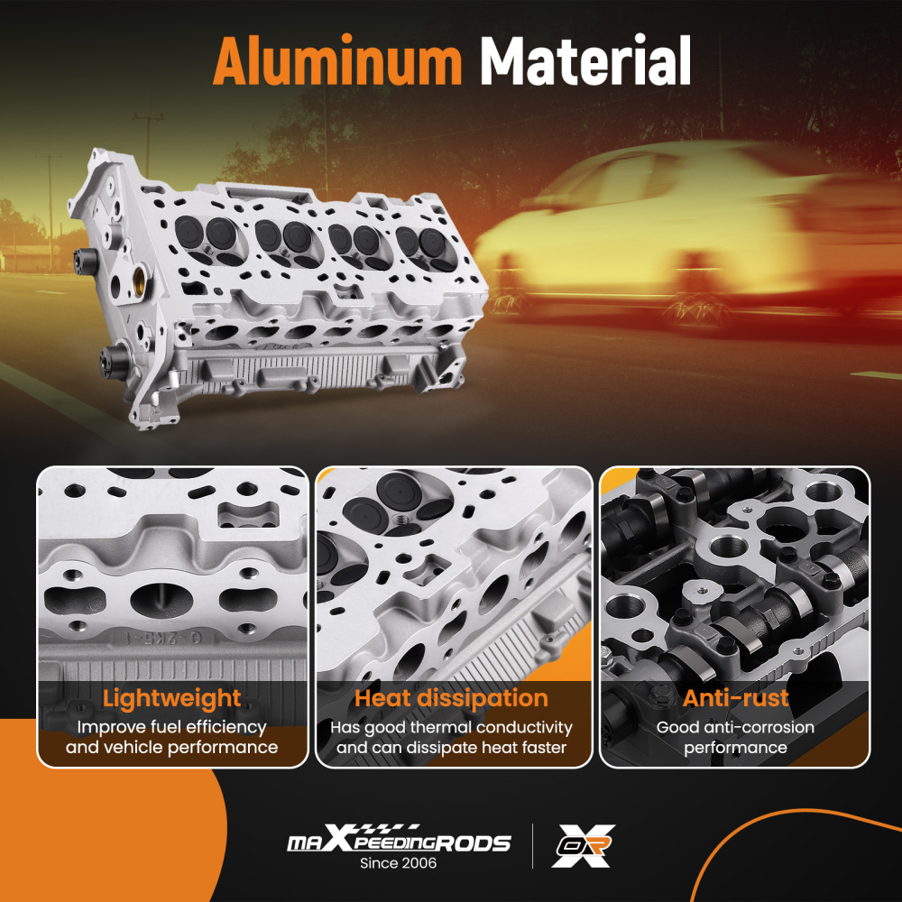 Engine Cylinder Head Assembly compatible for Kia Sorento Sportage 2.4L 2009-2021 209103CB00