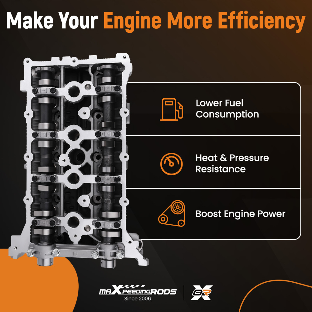 Engine Cylinder Head Assembly compatible for Kia Sorento Sportage 2.4L 2009-2021 209103CB00