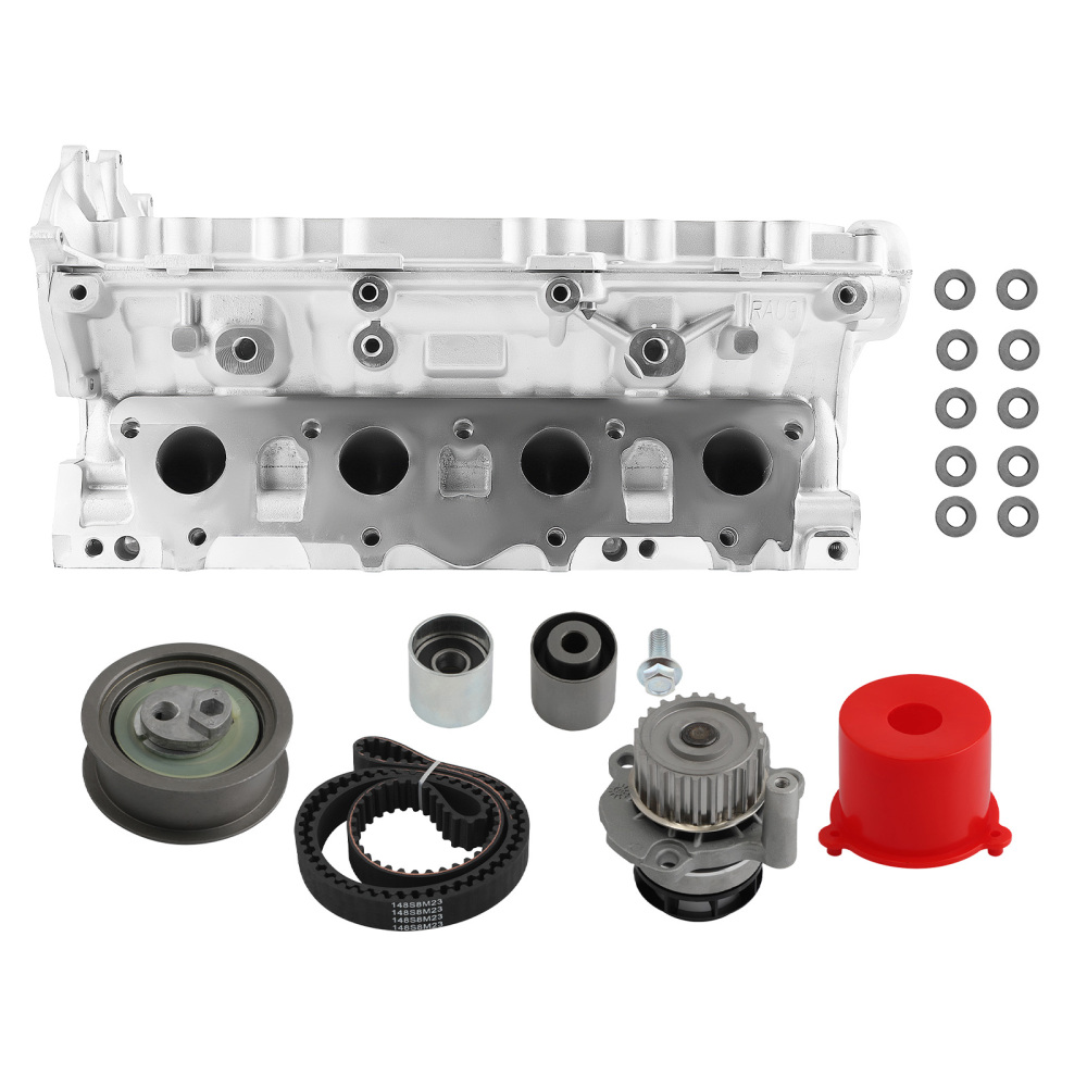 06F103064A Cylinder Head + Timing Belt Kit compatible for VolksWagen EOS Jetta compatible for Audi A3 A4