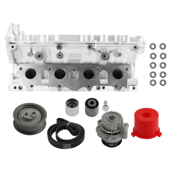 06F103064A Cylinder Head + Timing Belt Kit compatible for VolksWagen EOS Jetta compatible for Audi A3 A4