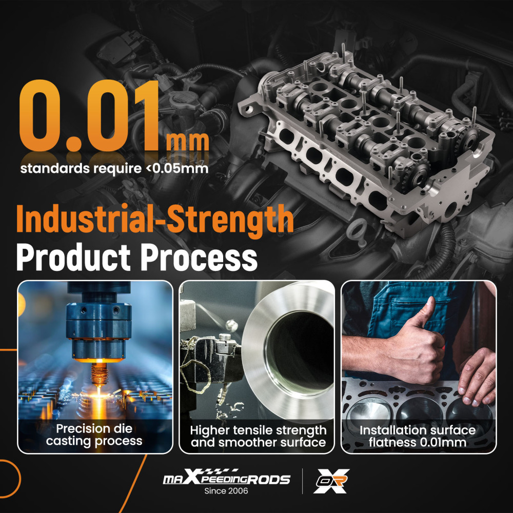 1.8T 20V Assembled Cylinder Head compatible for VW Jetta Beetle Passat compatible for Golf Audi A4 TT