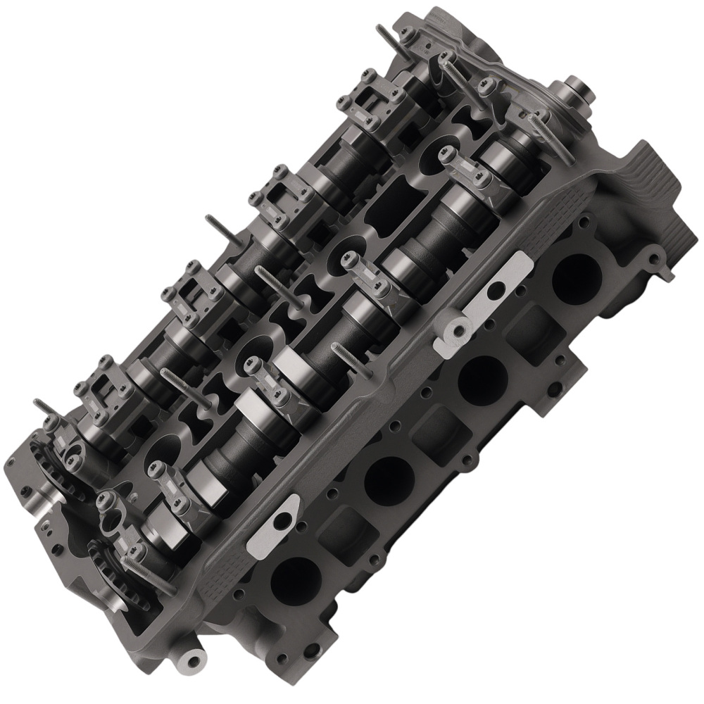 Cylinder Head Assembly + K03-052 Turbo 53039880052 compatible for VW Golf Audi TT 1.8T