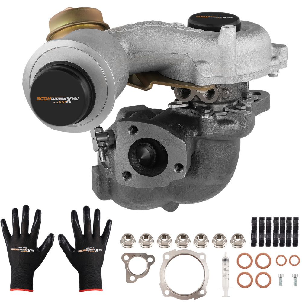 Cylinder Head Assembly + K03-052 Turbo 53039880052 compatible for VW Golf Audi TT 1.8T