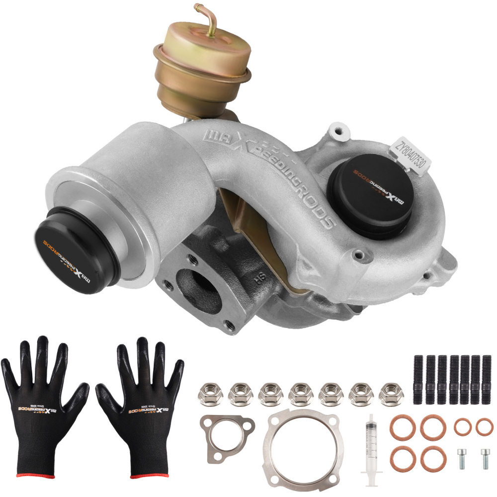 Cylinder Head Assembly + K03-052 Turbo 53039880052 compatible for VW Golf Audi TT 1.8T
