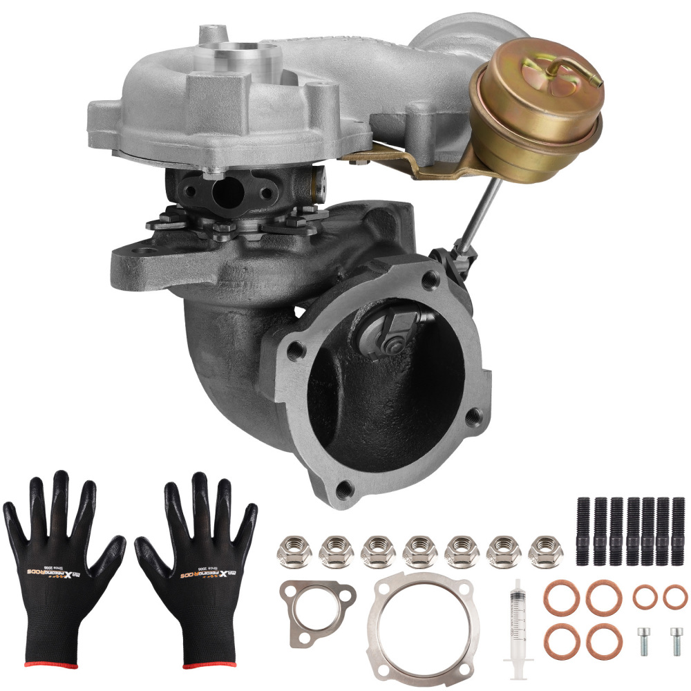 Cylinder Head Assembly + K03-052 Turbo 53039880052 compatible for VW Golf Audi TT 1.8T