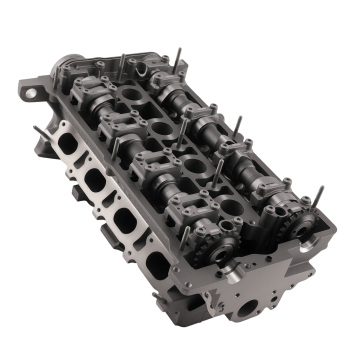 Cylinder Head Assembly + Timing Chain + Tensioner + Gasket Kit compatible for Audi VW 1.8T