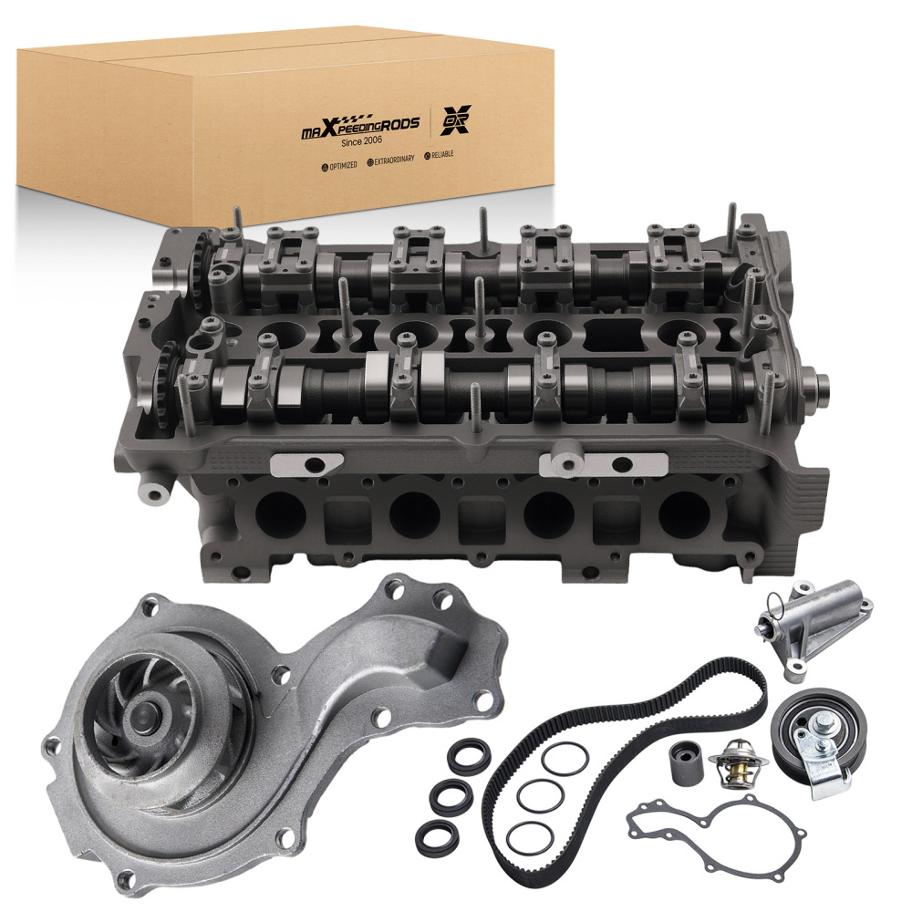 Assembled Cylinder Head + Timing Belt KitWater Pump compatible for Audi A4 compatible for VW Passat 1.8