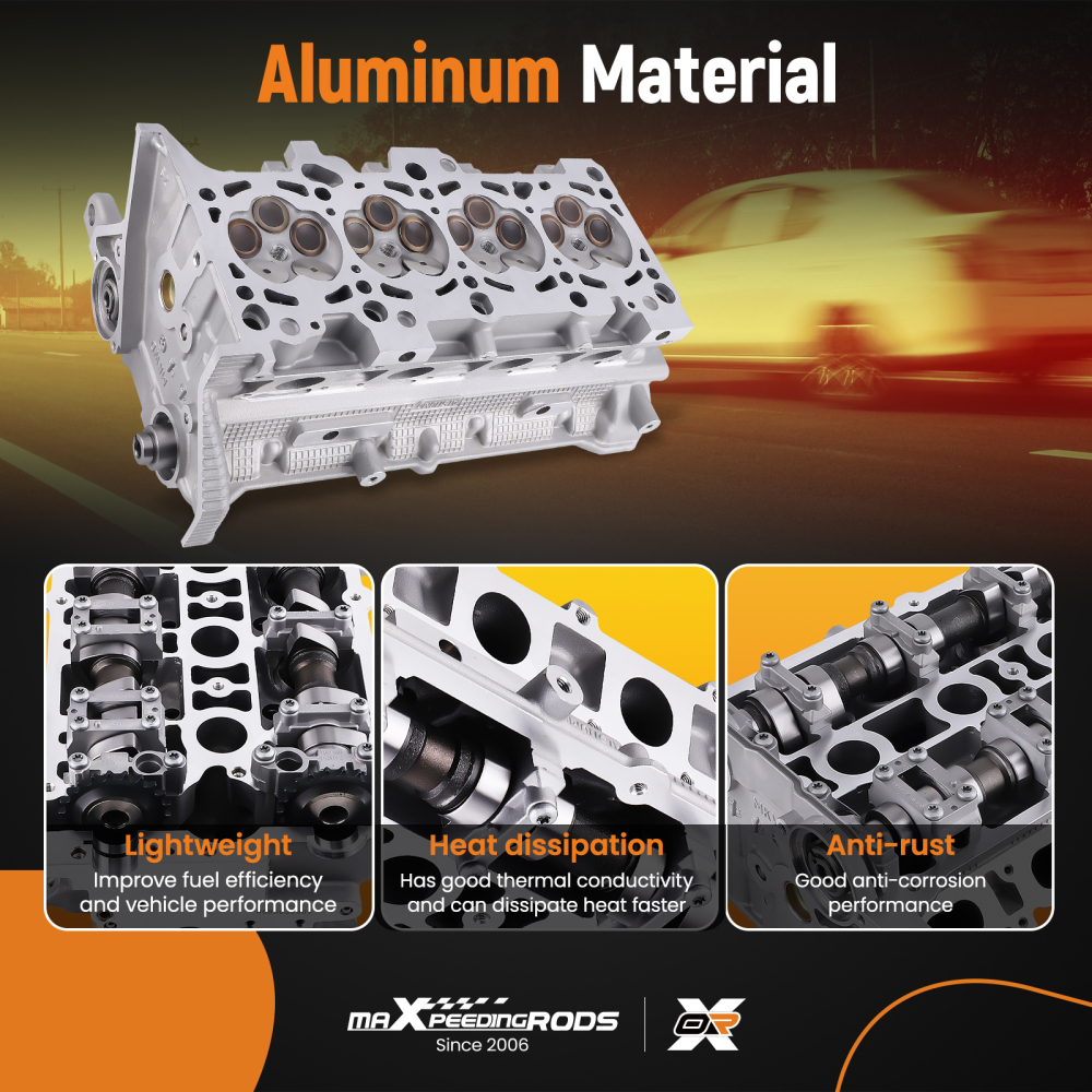 Cylinder Head compatible for Volkswagen Beetle compatible for Golf Passat Jetta compatible for Audi A4 TT 058103351G