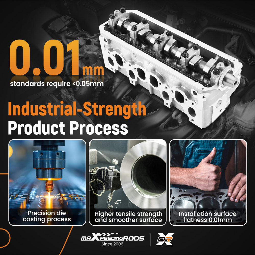 DIESEL CYLINDER HEAD ALUMINUM compatible for VW T4 POLO (6N1) CADDY IISKODA FELICIA 1.9