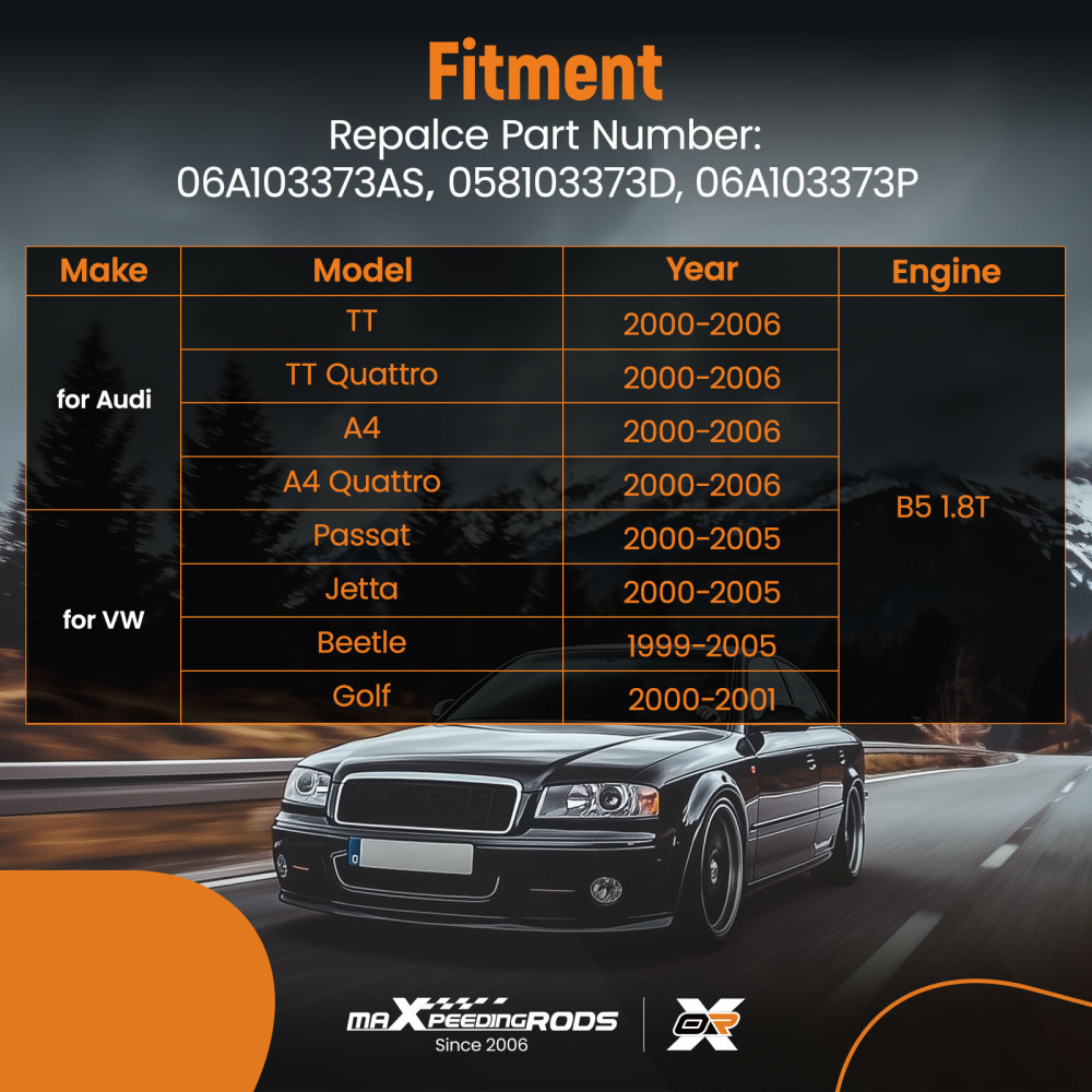 Cylinder Head compatible for Audi TT A4 / TT A4 Quattro Jetta compatible for Golf GTI 1.8L 2000-2006