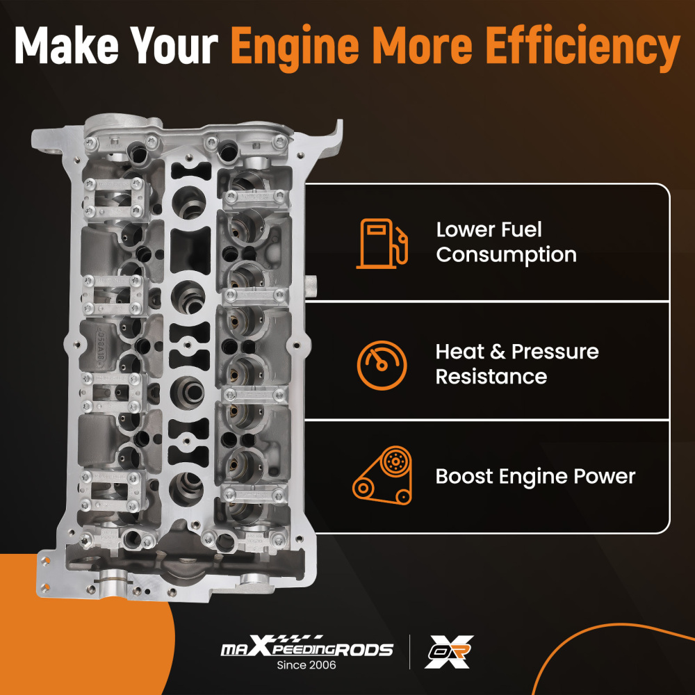 Cylinder Head compatible for Audi TT A4 / TT A4 Quattro Jetta compatible for Golf GTI 1.8L 2000-2006