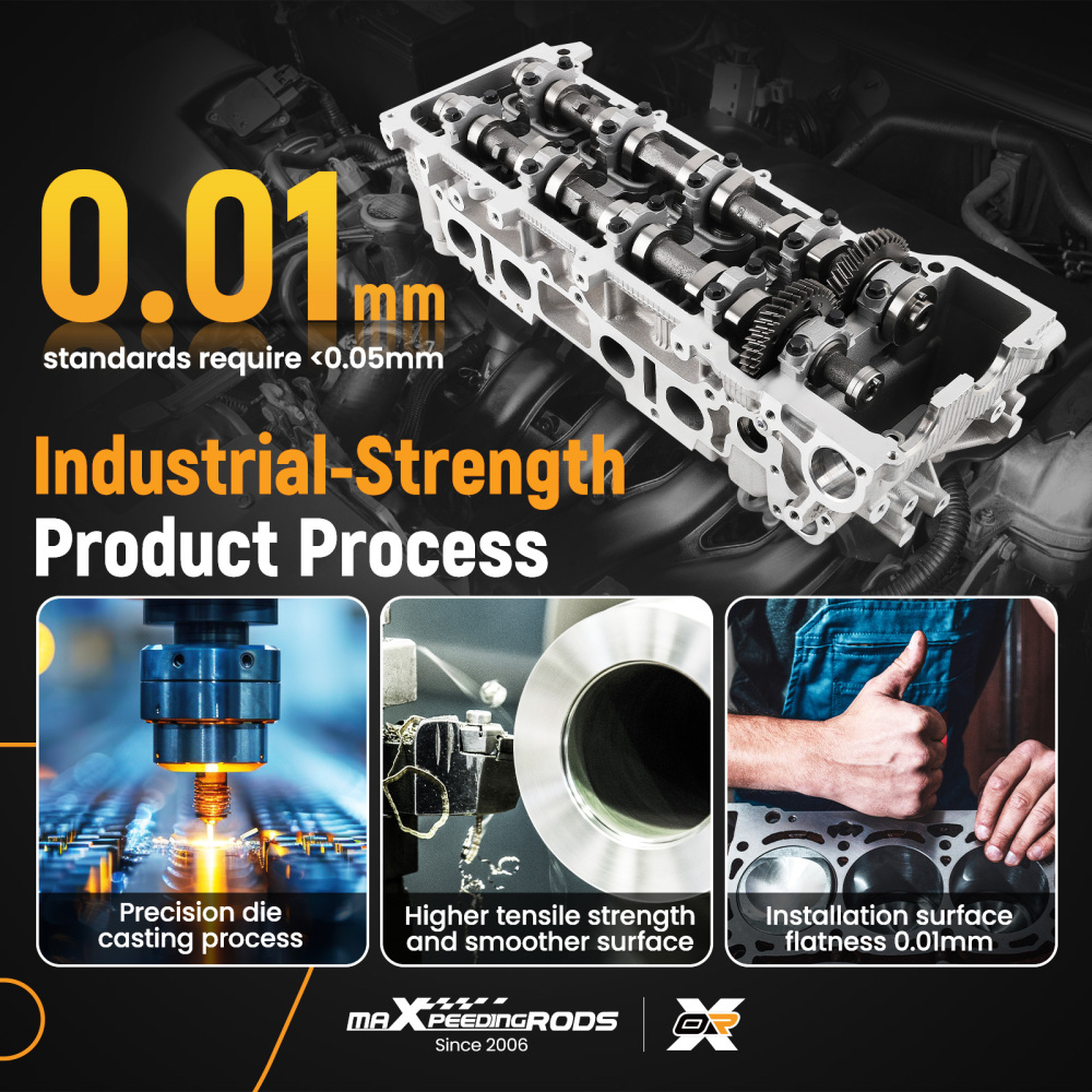 Cylinder Head Assembly compatible for Toyota Tacoma Truck T100 2RZ 2.4L 3RZ 2.7L 1995-2004