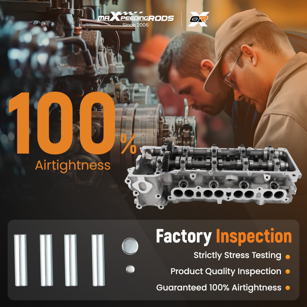 Cylinder Head Assembly compatible for Toyota Tacoma Truck T100 2RZ 2.4L 3RZ 2.7L 1995-2004