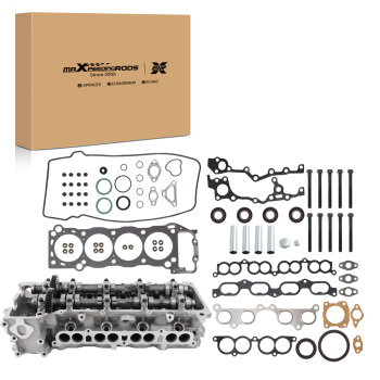 8 Ports Cylinder HeadEngine Head Gasket Set Bolts compatible for Toyota Tacoma 2.4L 2.7L