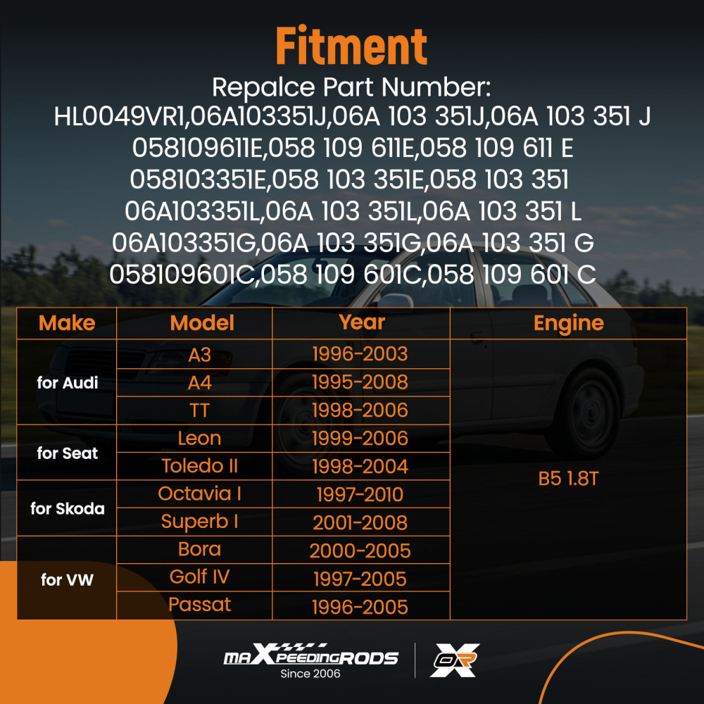 Engine head cylinder head for VW Audi Seat Skoda 1.8 T AEB AGU AJQ AMK ANB APG APX