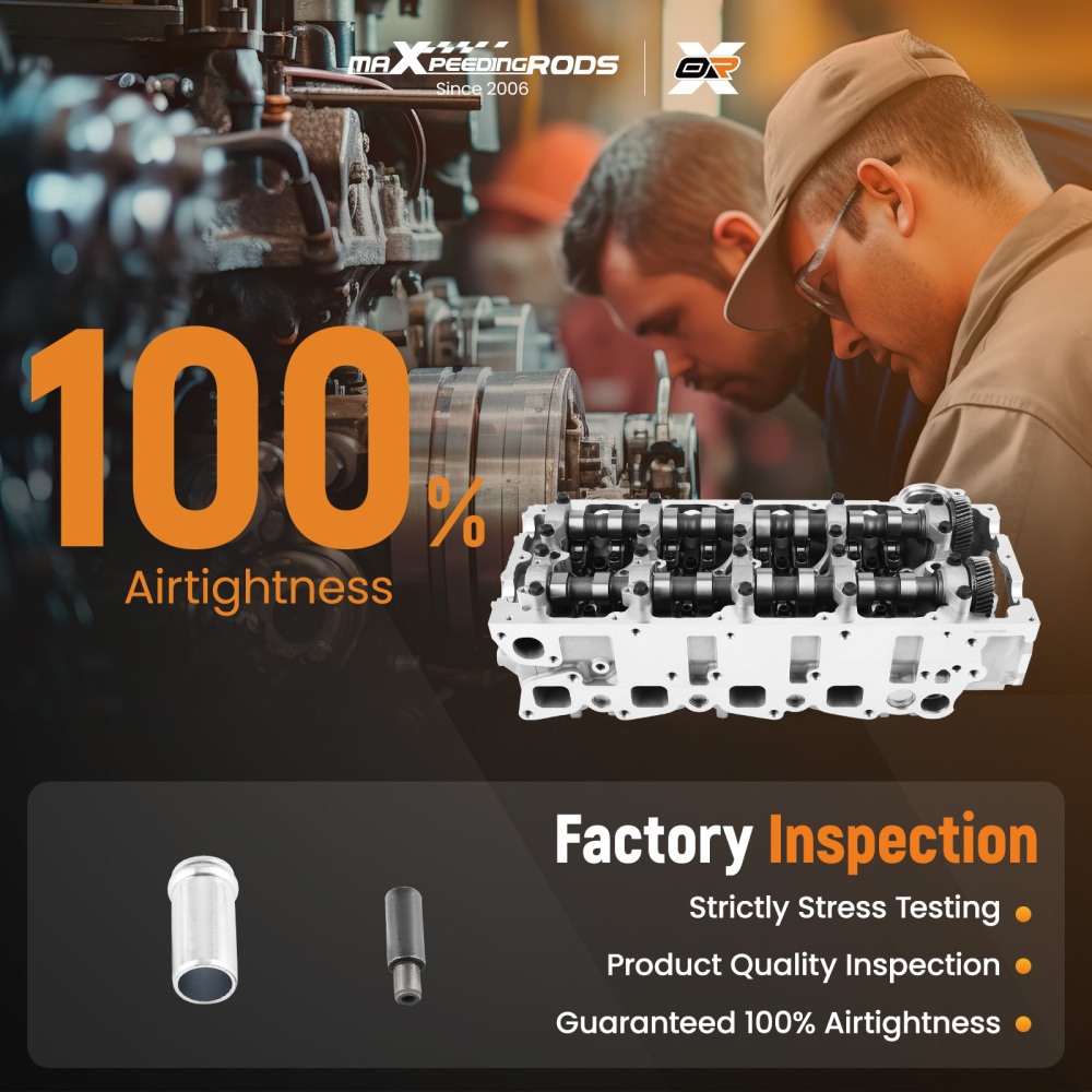 Assembled Cylinder Head compatible for ISUZU D-MAX 4JJ1 RODEO I 3.0L 8973559706 w/ cam