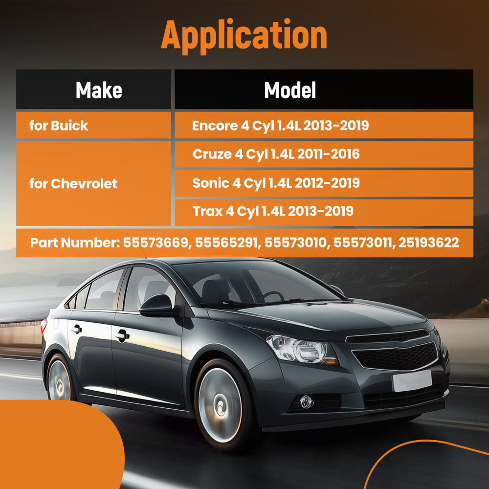 Cylinder Head compatible for Chevrolet Cruze Sonic Trax compatible for Buick Encore 1.4L Turbo 55573669